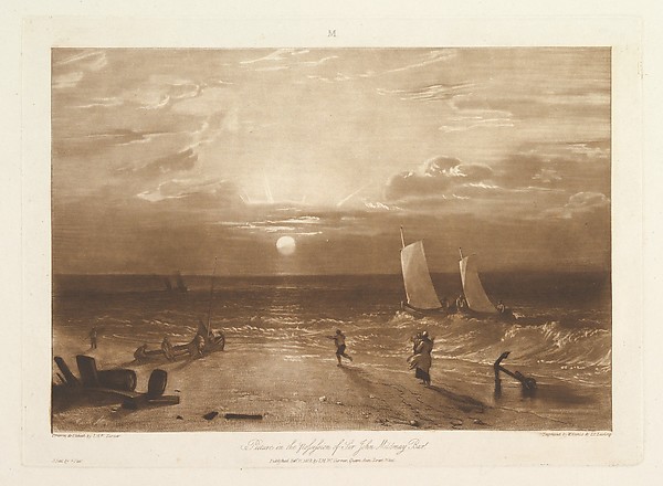 The Mildmay Sea-Piece (Liber Studiorum, part VIII, plate 40)