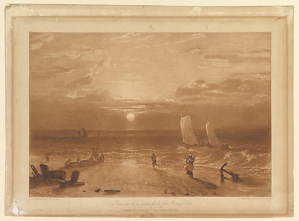The Mildmay Sea-Piece (Liber Studiorum, part XIII, plate 40)