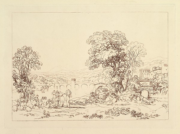 Apuleia in Search of Apuleius (unpublished plate, Liber Studiorum)