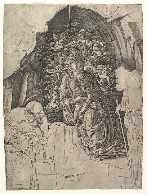 The Adoration of the Magi by Andrea Mantegna