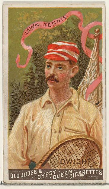Dwight, Lawn Tennis, from the Goodwin Champion series for Old Judge and Gypsy Queen Cigarettes