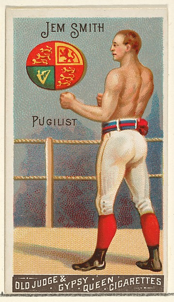 Jem Smith, Pugilist, from the Goodwin Champion series for Old Judge and Gypsy Queen Cigarettes by Goodwin & Company, The Metropolitan Museum of Art