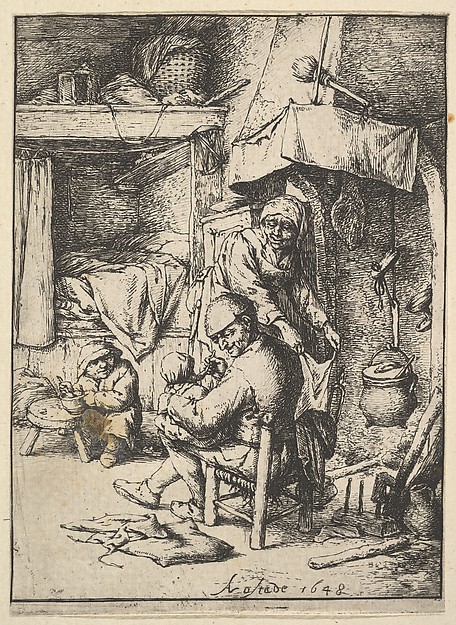 Father Feeding his Child