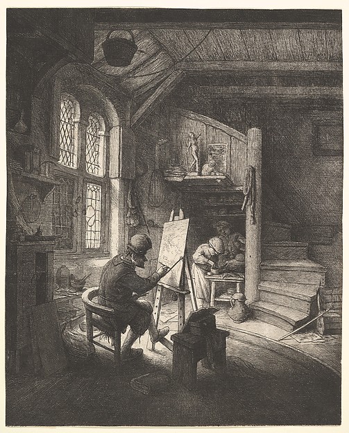 The Painter in His Studio