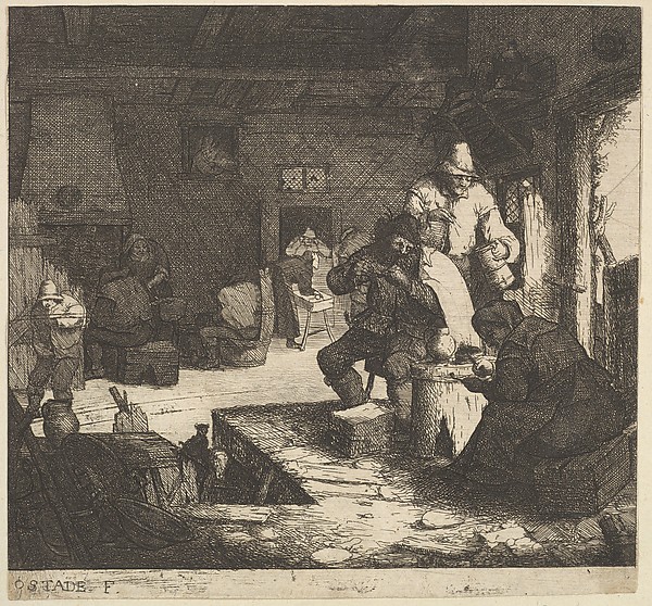 Smokers at the Inn