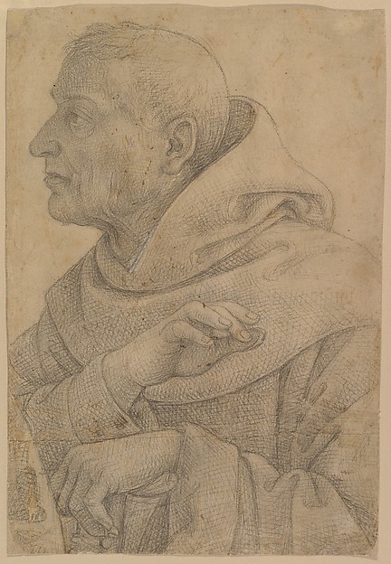 The Blessed Egidius (Cartoon for a Fresco in chapel at S. Maria degli Angeli, Assisi)
