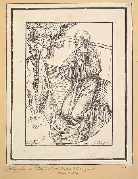 Christ in Gethsemene by Ferdinand Piloty