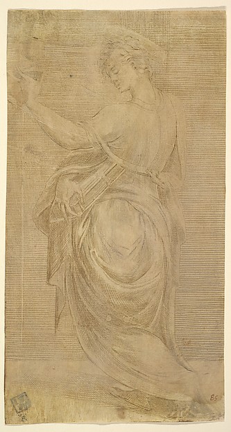 Saint John the Evangelist by Andrea Schiavone (Andrea Meldola)