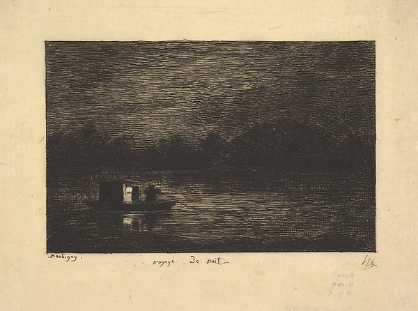 Night Voyage, from the series, Voyage en Bateau
