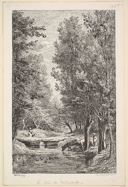 A Stream in the Mondois Valley