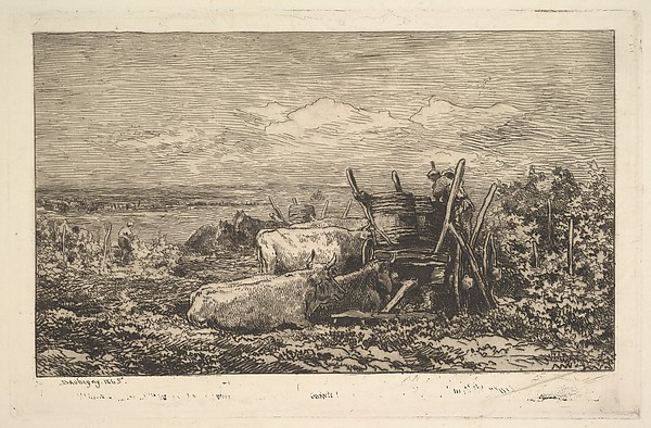 The Harvest (Souvenir of the Morvan)