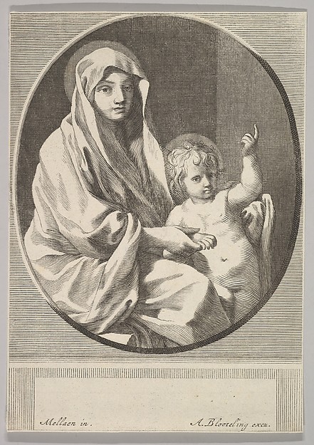 Virgin and Child by Abraham Blooteling