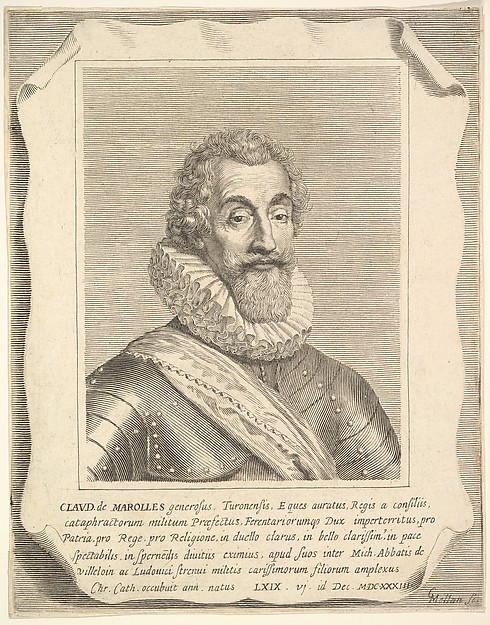 Portrait of Claude de Marolles