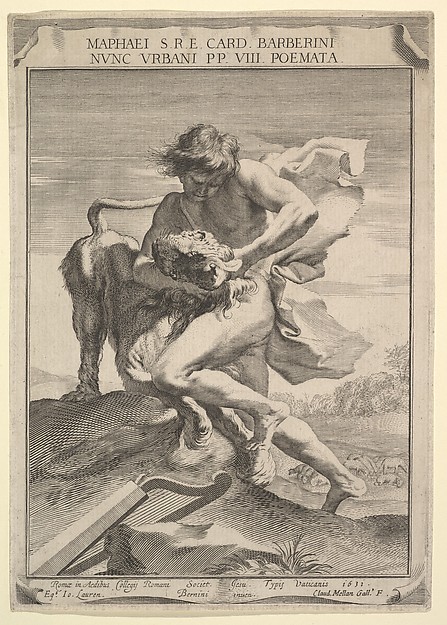David Strangling the Lion