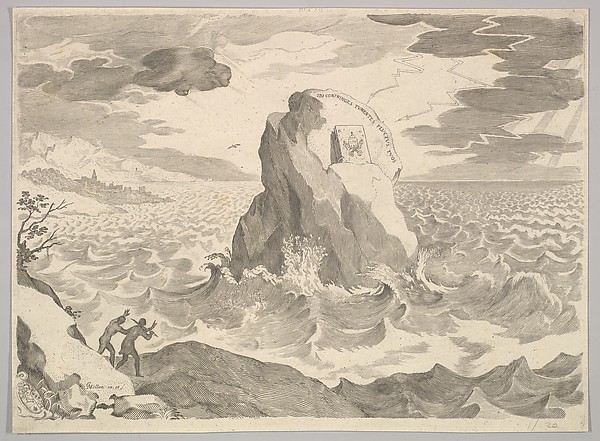 Allegory Against the Pelagian Heresy (Allégorie contre l'hérésy pélagienne et armoires)