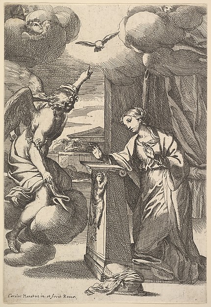 The Annunciation by Carlo Maratti