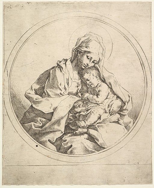The Madonna and Child in the Round by Guido Reni