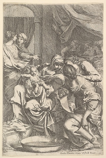 The Birth of the Virgin by Carlo Maratti