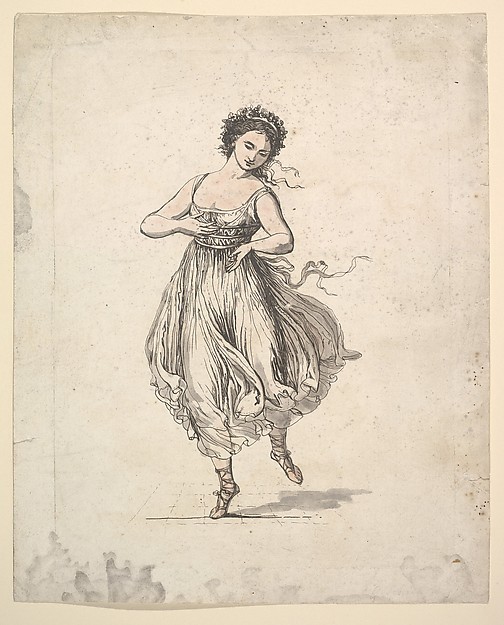 Woman Alone, from the series the Dancing Pair Vigano