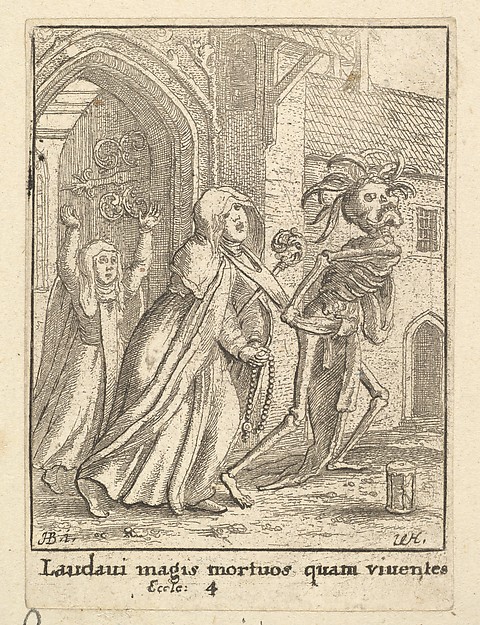 The Abbess, from the Dance of Death