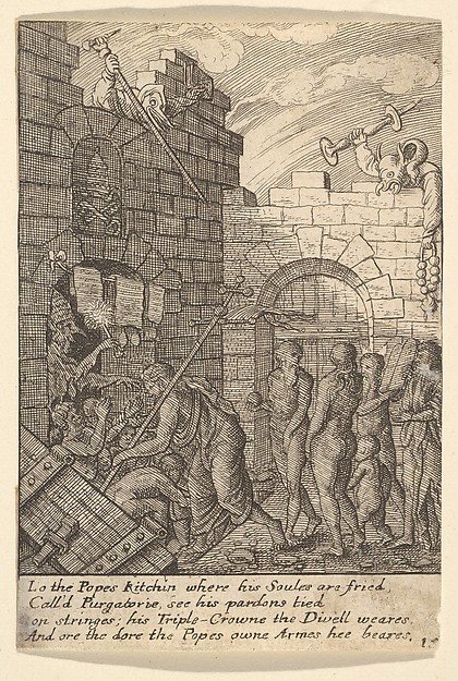 Descent into Hell by Wenceslaus Hollar