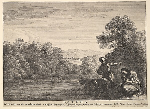 Latona and the Lycian peasants