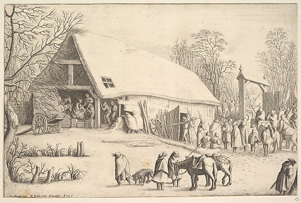 Adoration of the Kings by Wenceslaus Hollar