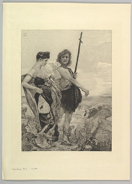 Versuchung, from the series Vom Tode Zweiter Teil