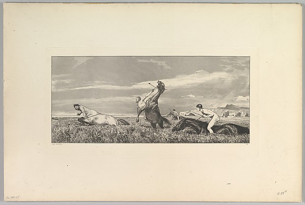 Verfolgter Centaur, from the series Intermezzi