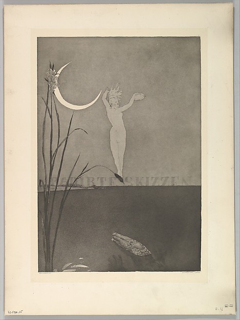 Titelblatt, from the series "Radierte Skizzen"