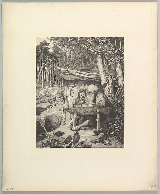 Simplici Schreibstunde, from the series Intermezzi