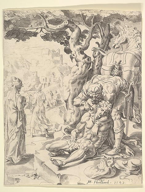 The Parable of the Good Samaritan by Maarten van Heemskerck