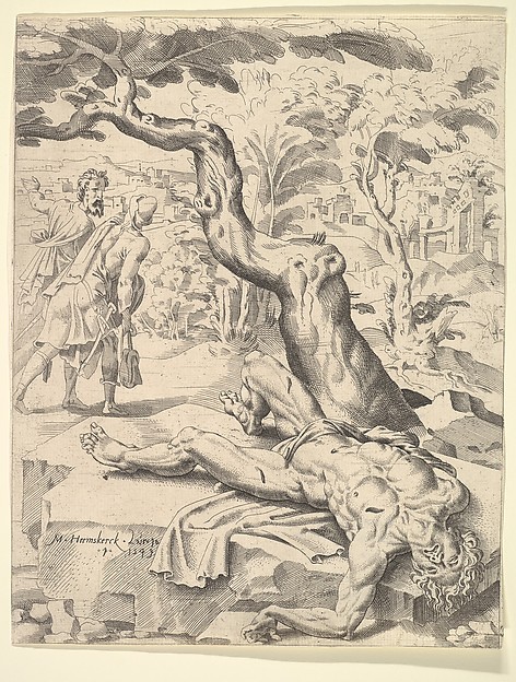 The Parable of the Good Samaritan by Maarten van Heemskerck