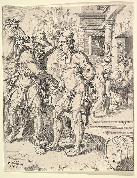 The Parable of the Good Samaritan by Maarten van Heemskerck