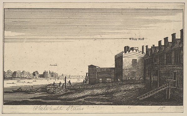 View of Lambeth from Whitehall Stairs [copy]