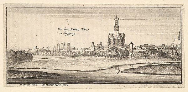 Augsburg, from "German Views"
