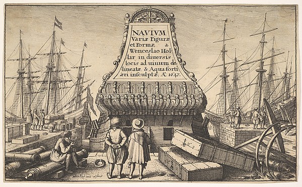 Title page: Dutch Ships by Wenceslaus Hollar, The Metropolitan Museum of Art