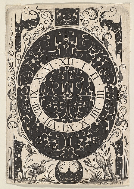 Oval Watchcase with Birds and Smaller Motifs