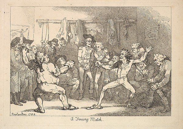 A Fencing Match