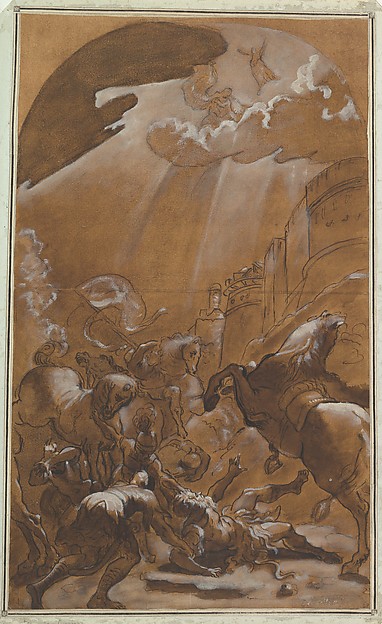 The Conversion of Saint Paul by Ludovico Carracci