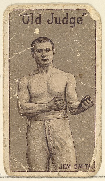 Jem Smith (boxer) from the Old Judge series (N167) for Old Judge Cigarettes