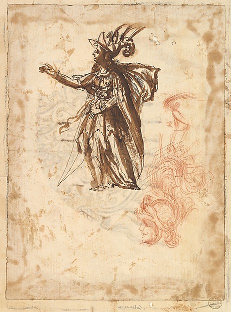 Costume Design and Design for a Headdress