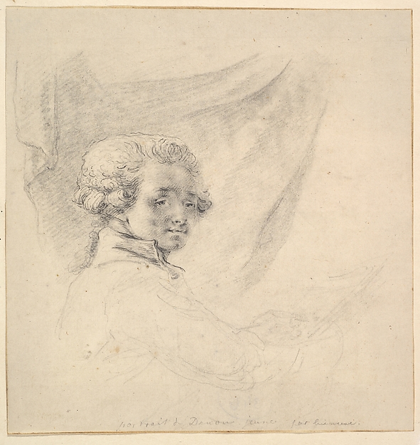 Baron Dominique Vivant Denon, Self-Portrait as a Young Man