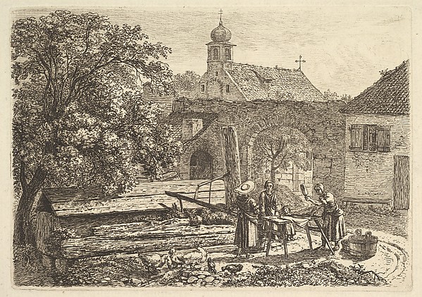 Laundress at an Artesian Well