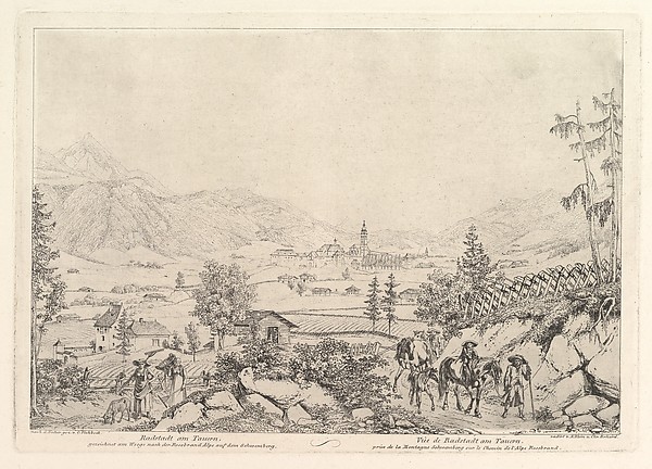 Rural Landscape, "Radstadt am Tauren"