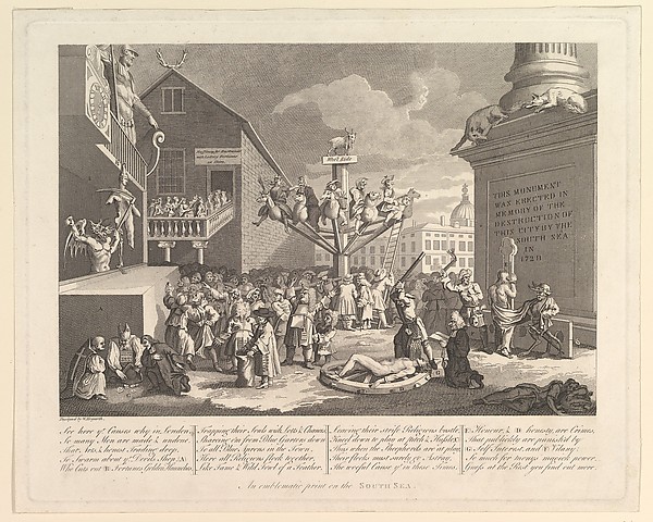 An Emblematic Print on the South Sea