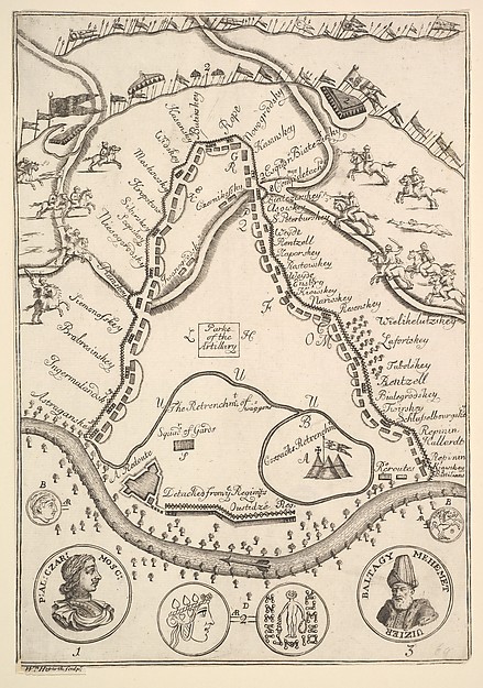 Parke of the Artillary (Aubry de La Mottraye's "Travels throughout Europe, Asia and into Part of Africa...,"  London, 1724, vol. II, pl. 26B)