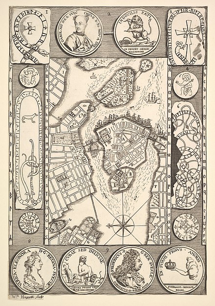 Map of Stockholm (Aubry de La Mottraye's "Travels throughout Europe, Asia and into Part of Africa...,"  London, 1724, vol. II, pl. 32)