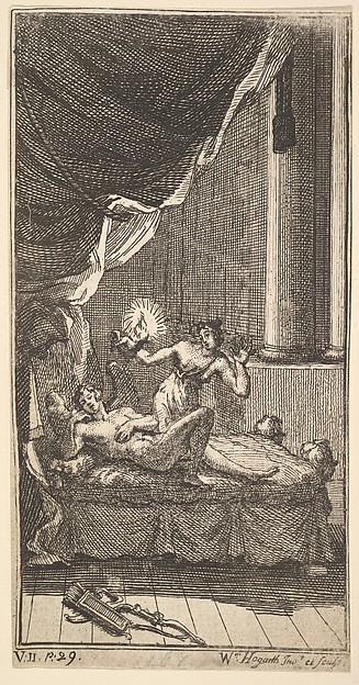 The New Metamorphosis, Plate 6: The Story of Cupid and Psyche