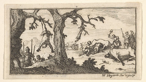 Dismemberment, etc. (John Beaver, Roman Military Punishments, 1725)